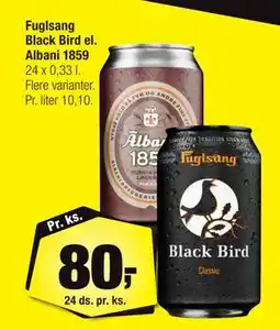 Calle Fuglsang Black Bird el. Albani 1859 tilbud
