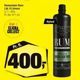 Calle Rammstein Rum Ltd. 8 Limoux tilbud