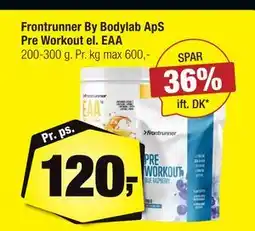 Calle Frontrunner By Bodylab ApS Pre Workout el. EAA tilbud