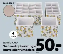 Lidl Sæt med opvarings-kurve eller rumdelere tilbud
