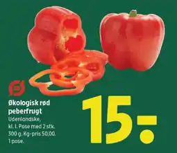Coop 365 Økologisk rød peberfrugt tilbud