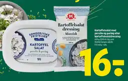 Coop 365 Kartoffelsalat med persille og purløg eller kartoffelsalatdressing tilbud