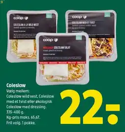 Coop 365 COOP Coleslaw tilbud