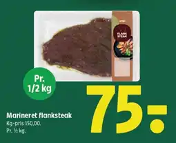 Coop 365 COOP Marineret flanksteak tilbud