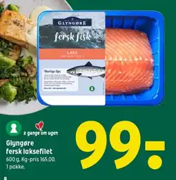 Coop 365 GLYNGØRE laksefilet tilbud