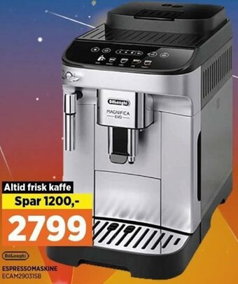 Power Espressomaskine ECAM29031SB tilbud