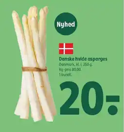 Coop 365 Danske hvide asparges tilbud