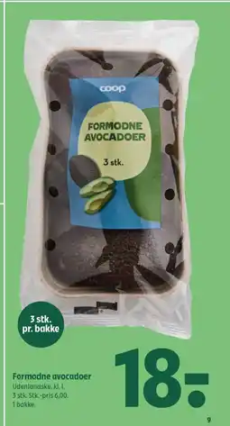 Coop 365 COOP Formodne avocadoer Udenlandske, kl. I. tilbud