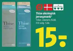 Coop 365 THISE økologisk jerseymælk tilbud