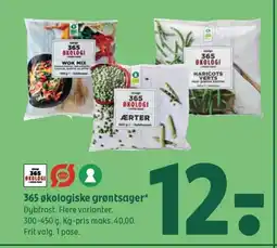 Coop 365 COOP 365 økologiske grøntsager tilbud