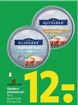 Coop 365 GLYNGØRE premium tun tilbud