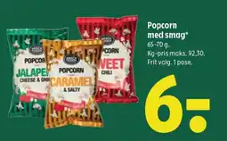 Coop 365 Popcorn med smag tilbud