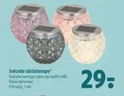 Coop 365 SOLCELLE skibslampe tilbud