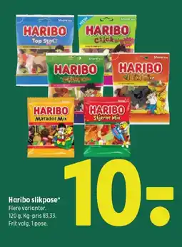 Coop 365 HARIBO slikpose tilbud