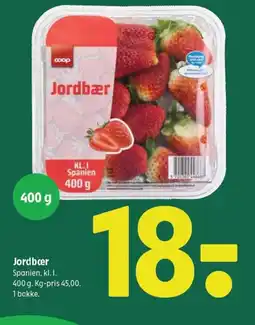 Coop 365 Jordbær tilbud