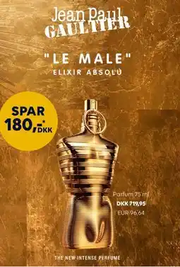 Scandlines Travel Shop Jean Paul GAULTIER LE MALE ELIXIR ABSOLU tilbud