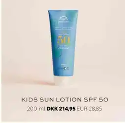 Scandlines Travel Shop KIDS SUN LOTION SPF 50 tilbud