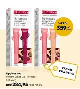 Scandlines Travel Shop Lipgloss duo tilbud