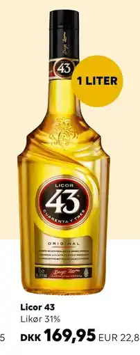 Scandlines Travel Shop Licor 43 tilbud
