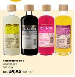 Scandlines Travel Shop Koskenkorva 50 cl tilbud
