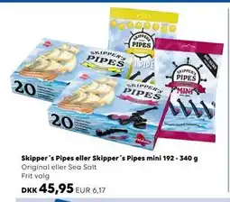 Scandlines Travel Shop Skipper´s Pipes eller Skipper´s Pipes mini 192 - 340 g tilbud