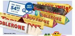 Scandlines Travel Shop Toblerone 340 - 360 g tilbud