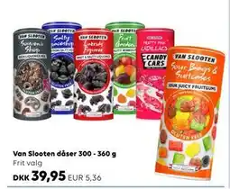 Scandlines Travel Shop Van Slooten dåser 300 - 360 g tilbud