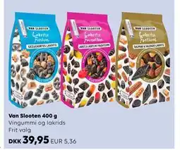 Scandlines Travel Shop Van Slooten 400 g tilbud