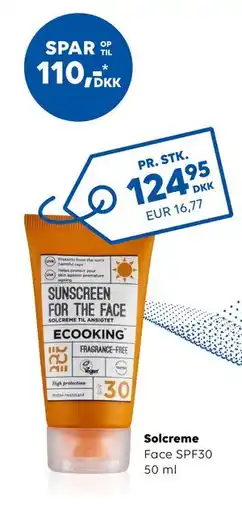 Scandlines Travel Shop Solcreme tilbud