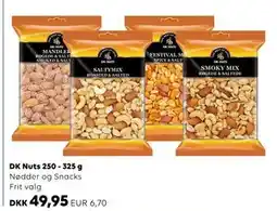 Scandlines Travel Shop DK Nuts 250 - 325 g tilbud