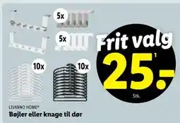 Lidl Bøjler eller knage til dør tilbud