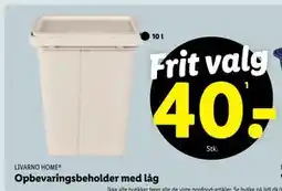 Lidl Opbevaringsbeholder med låg tilbud