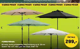 XL-BYG FLORIDA PARASOL tilbud