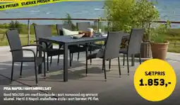 XL-BYG PISA NAPOLI HAVEMØBELS.ET tilbud