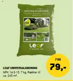 XL-BYG LEAF UNIVERSALGØDNING tilbud