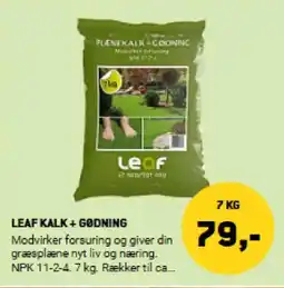 XL-BYG LEAF KALK + GOONING tilbud