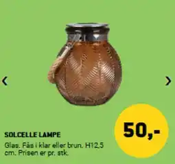 XL-BYG SOLCELLE LAMPE tilbud
