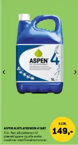 XL-BYG ASPEN ALKYLATBENZIN 4 TAKT tilbud