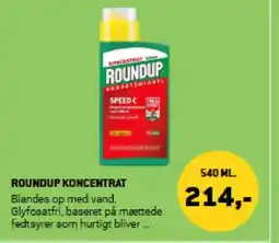 XL-BYG ROUNDUP KONCENTRAT tilbud