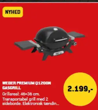 XL-BYG WEBER PREMIUM Q1200N GASGRILL tilbud