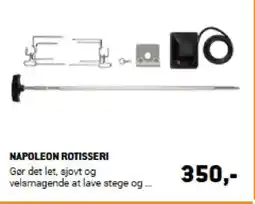 XL-BYG NAPOLEON ROTISSERI tilbud