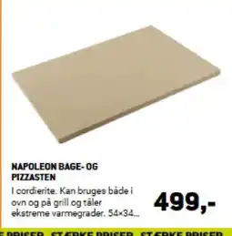 XL-BYG NAPOLEON BAGE- OG PIZZASTEN tilbud