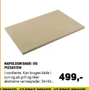 XL-BYG NAPOLEON BAGE- OG PIZZASTEN tilbud