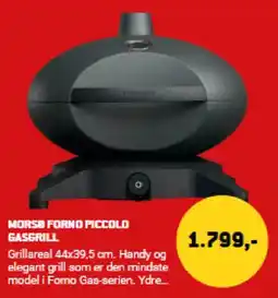 XL-BYG MORSO FORNO PICCOLO GASGRILL tilbud