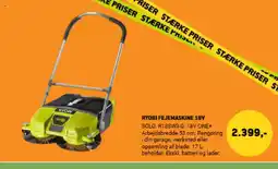 XL-BYG RYOBI FEJEMASKINE 18Y tilbud