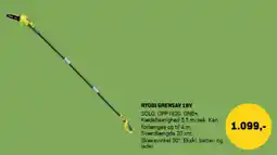XL-BYG RYOBI GRENSAV 18V tilbud