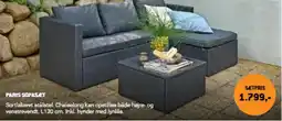 XL-BYG PARIS SOFASÆT tilbud