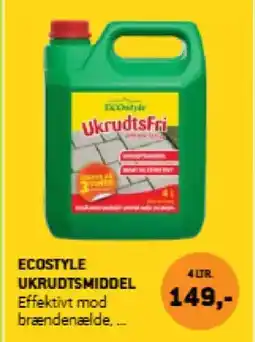 XL-BYG ECOSTYLE UKRUDTSMIDDEL tilbud