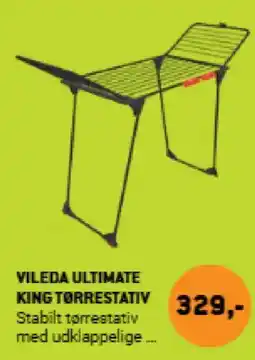 XL-BYG VILEDA ULTIMATE KING TØRRESTATIV tilbud