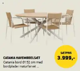 XL-BYG CATANIA HAVEMØBELSÆT tilbud
